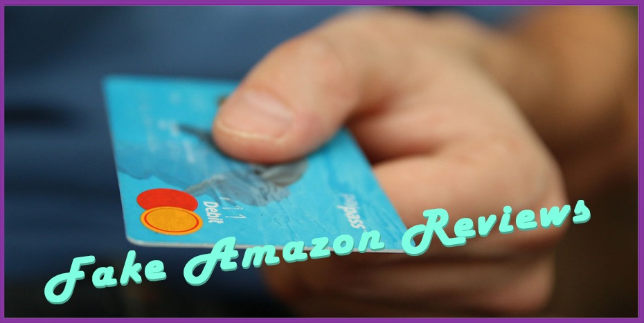 featured image that says fake amazon reviews
