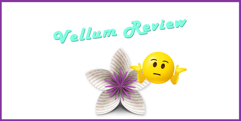 featured image that says vellum review