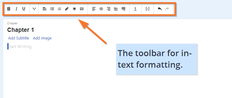 formatting text in atticus